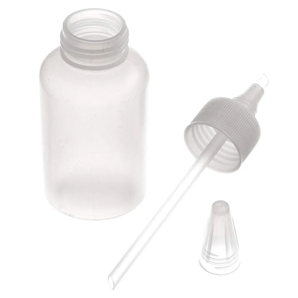 4 fl oz PLASTIC SNIFTER BOTTLE with Nozzle for Gold Panning Cleaning Home Hobby