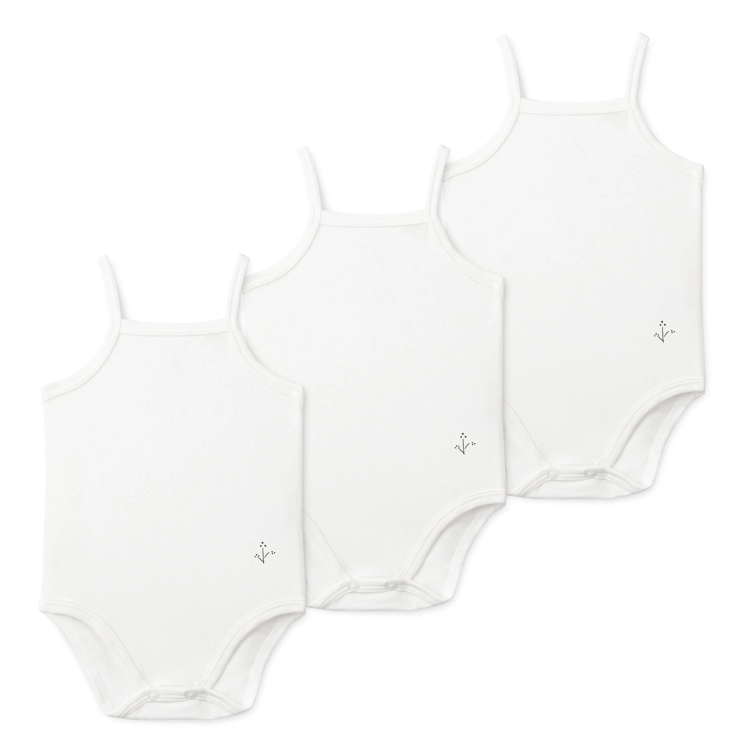 Baby Boy Undershirts - White