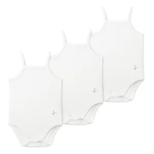 Baby Boy Undershirts - White
