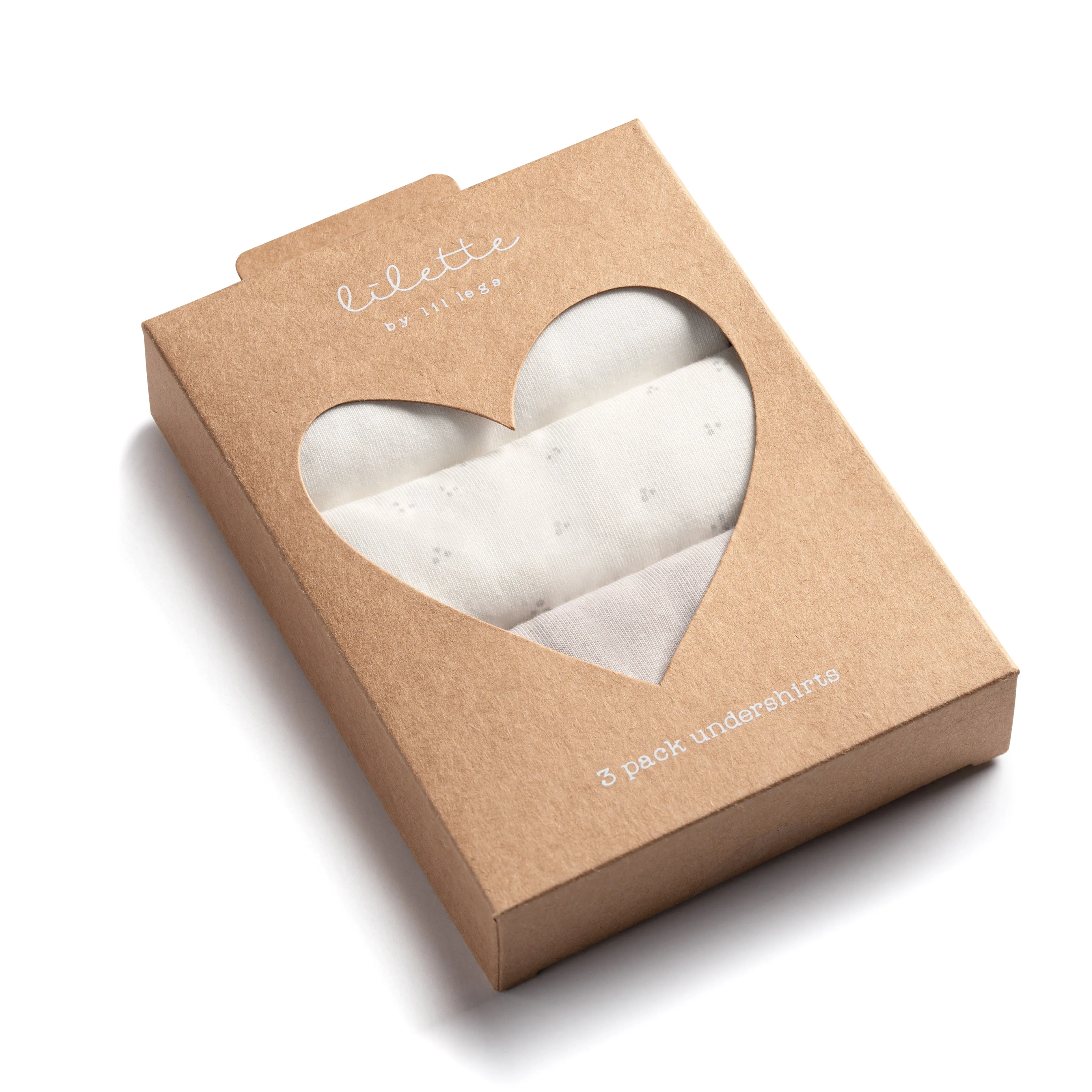 Baby Boy Undershirts - White