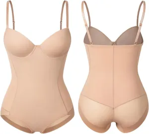 Camisole Tops for Women Women Shapewear Corset Tummy Control Camisoles Built in Bra Tank Top Slimming Shaper (Color : As Show, Size : S.)