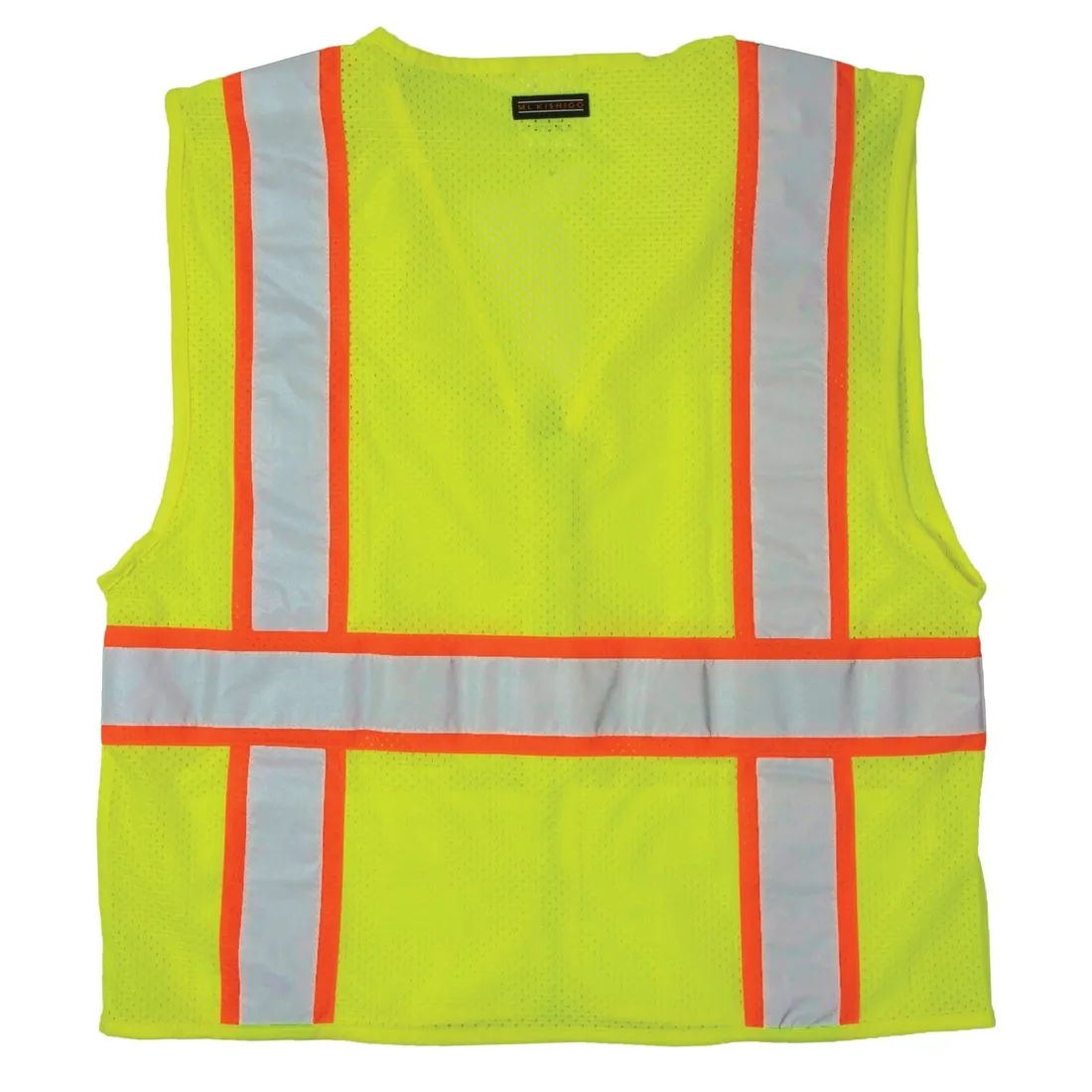 Class 2 Ultra-Cool Multi-Pocket Vest - Lime - 3X