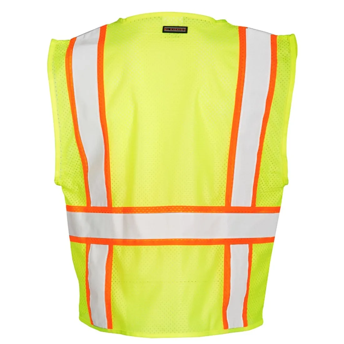 Class 2 Ultra-Cool Multi-Pocket Vest - Lime - 3X