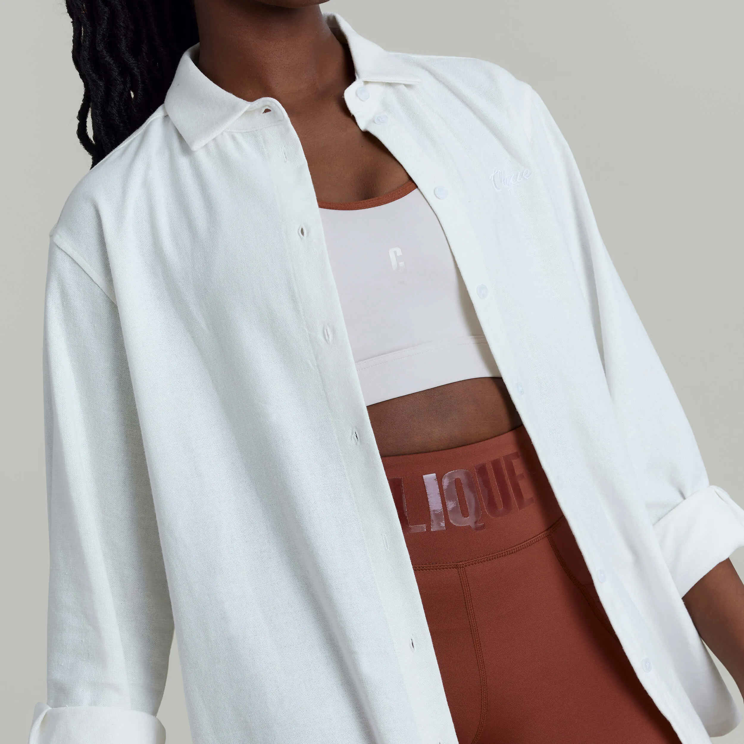 CLQ Flex Linen Shirt