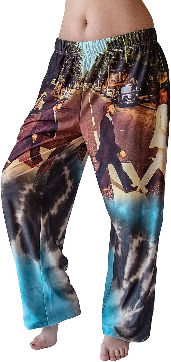Collections Etc The Beatles Abbey Road Album Cover Lounge Pants