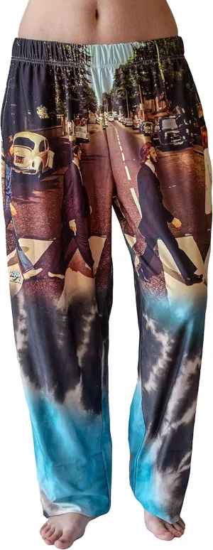 Collections Etc The Beatles Abbey Road Album Cover Lounge Pants