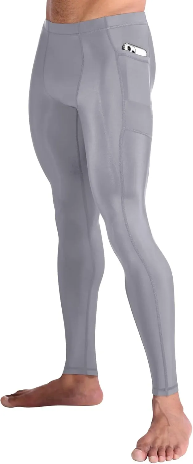 CompressionZ Men's Compression Pants for Workout, Sports|Base Layer Running Tights Leggings