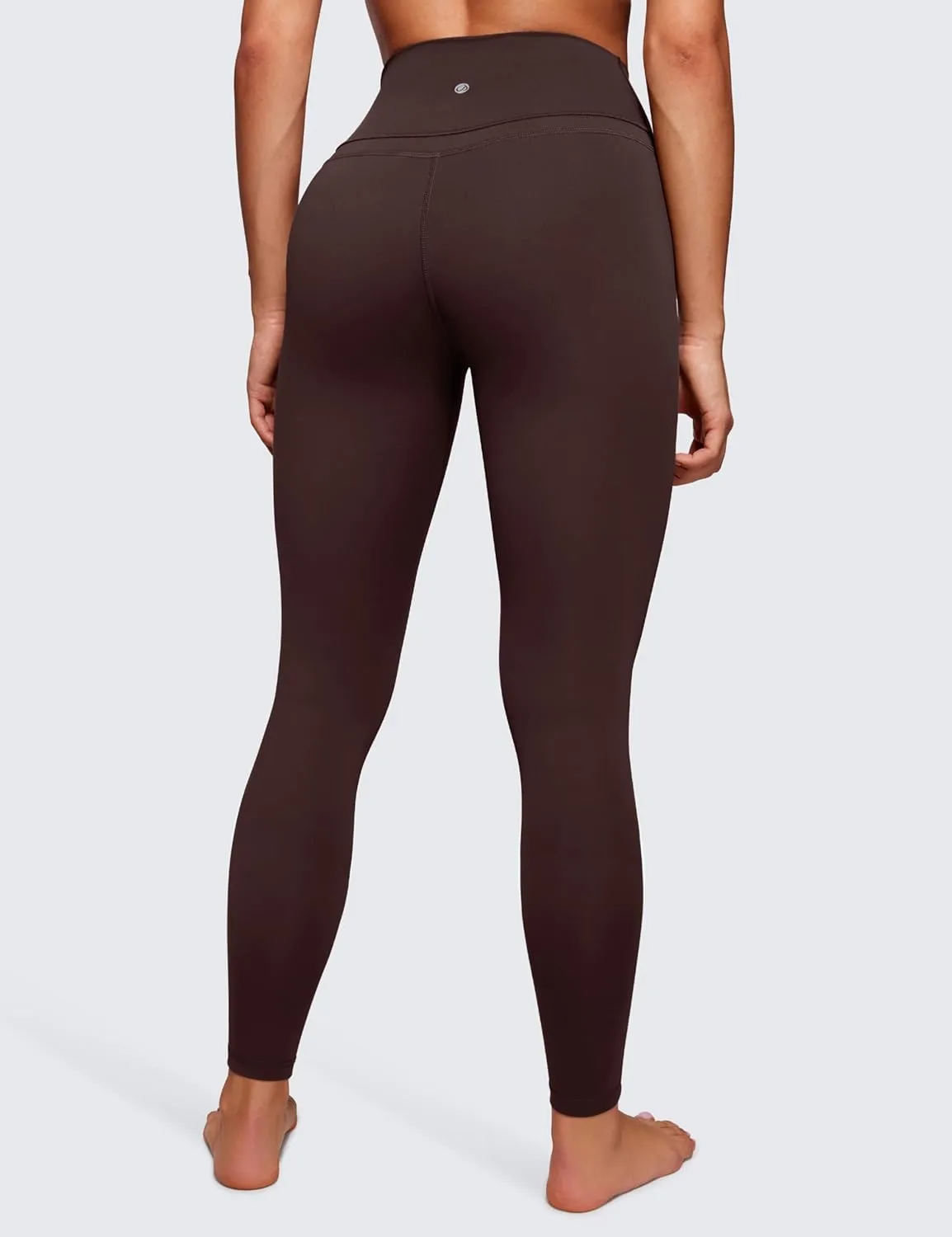 CRZ YOGA Women's Naked Feeling I Workout Leggings 28 Inches - High Waisted Full-Length Yoga Pants