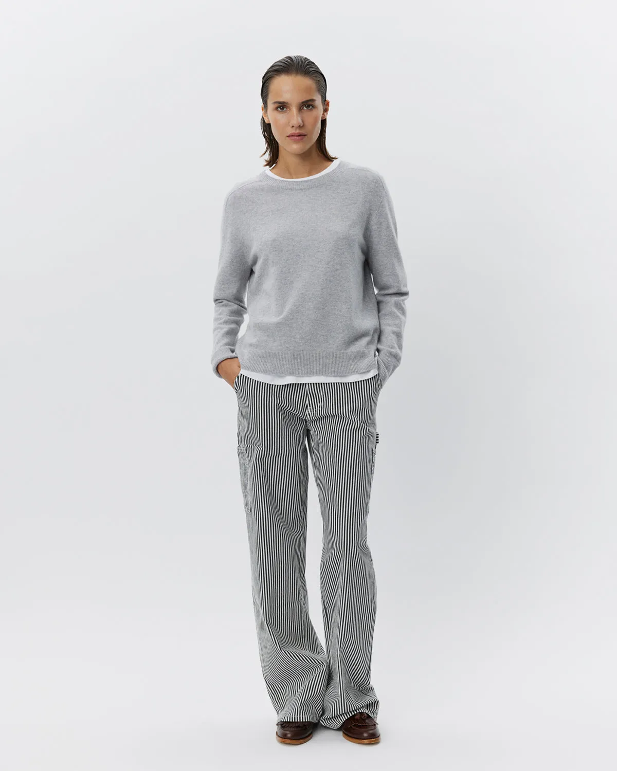 DELIASW KNIT - Grey melange