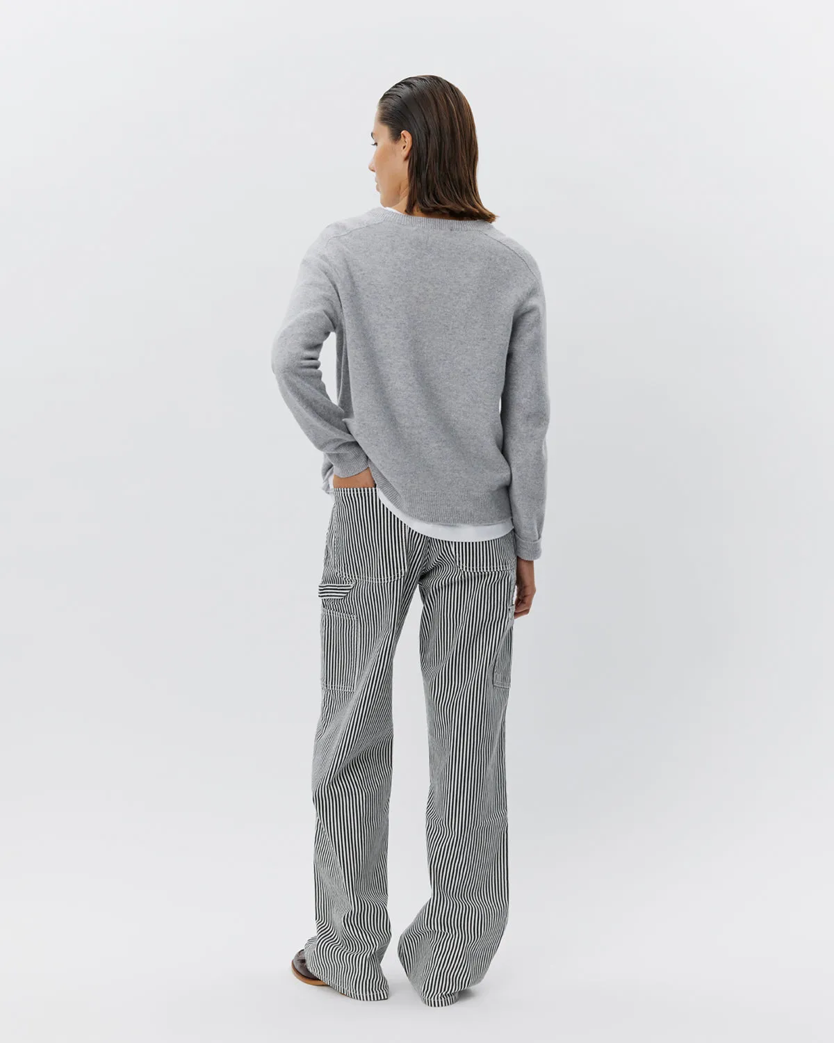 DELIASW KNIT - Grey melange