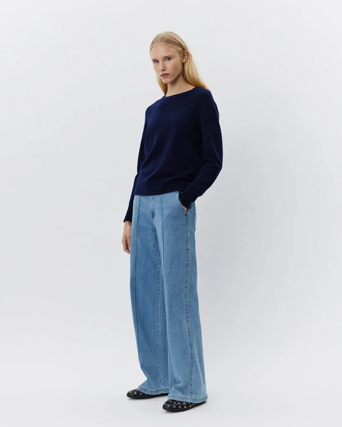 DELIASW KNIT - Navy
