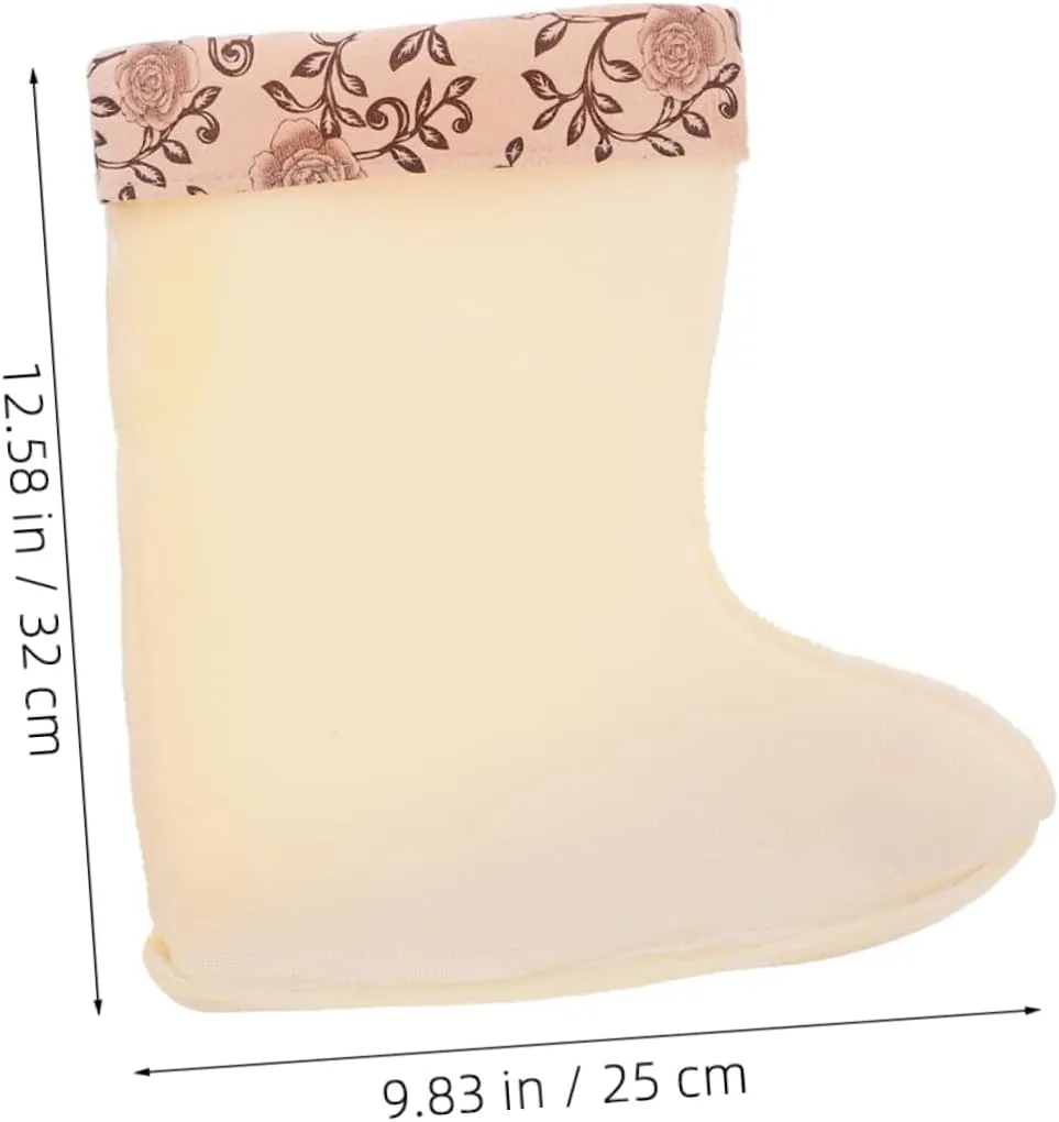 DOITOOL Women's Rain Boot Socks Insulated Liners for Cold Weather Garden Boots for Women 39 Size
