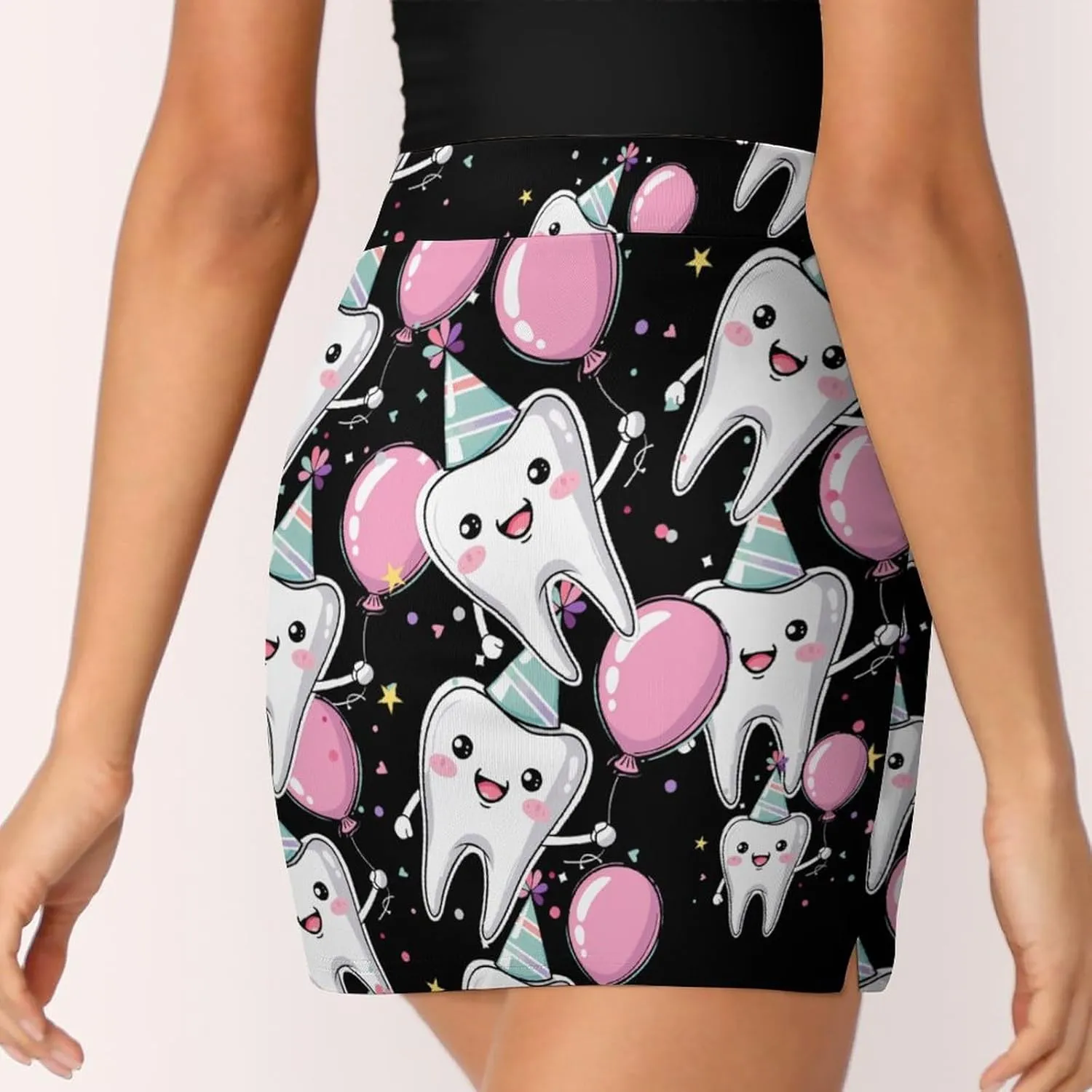 Funny Tooth Women's Skort Athletic Skirt Golf Skorts A-line Skirts with Built-in Shorts Pockets