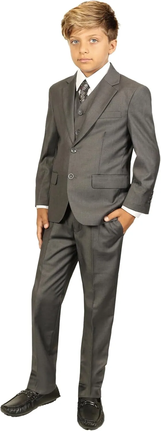 Gioberti Kids and Boy's Formal Dress Suit Set Outfit
