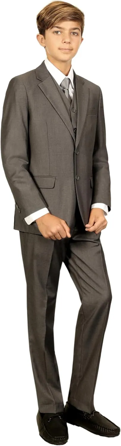 Gioberti Kids and Boy's Formal Dress Suit Set Outfit