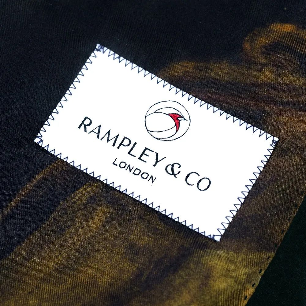Green Double-Breasted Velvet Smoking Jacket