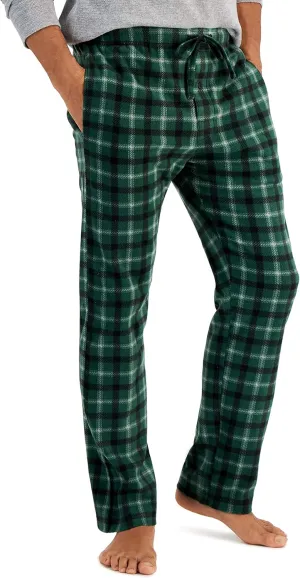 Hanes Men's Microfleece Plaid Sleep Pant