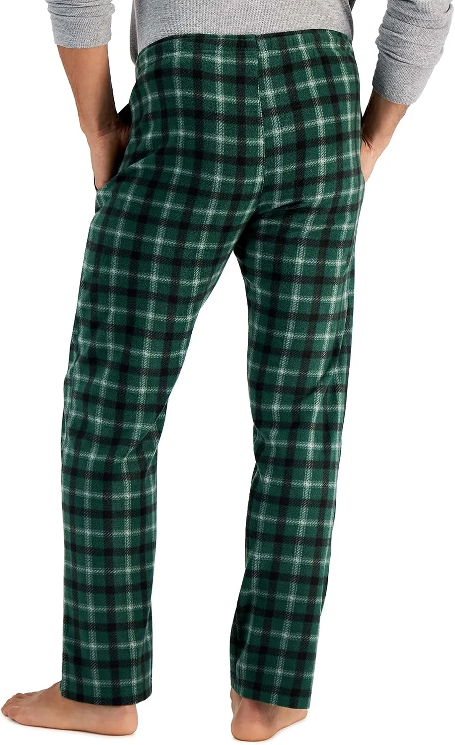 Hanes Men's Microfleece Plaid Sleep Pant
