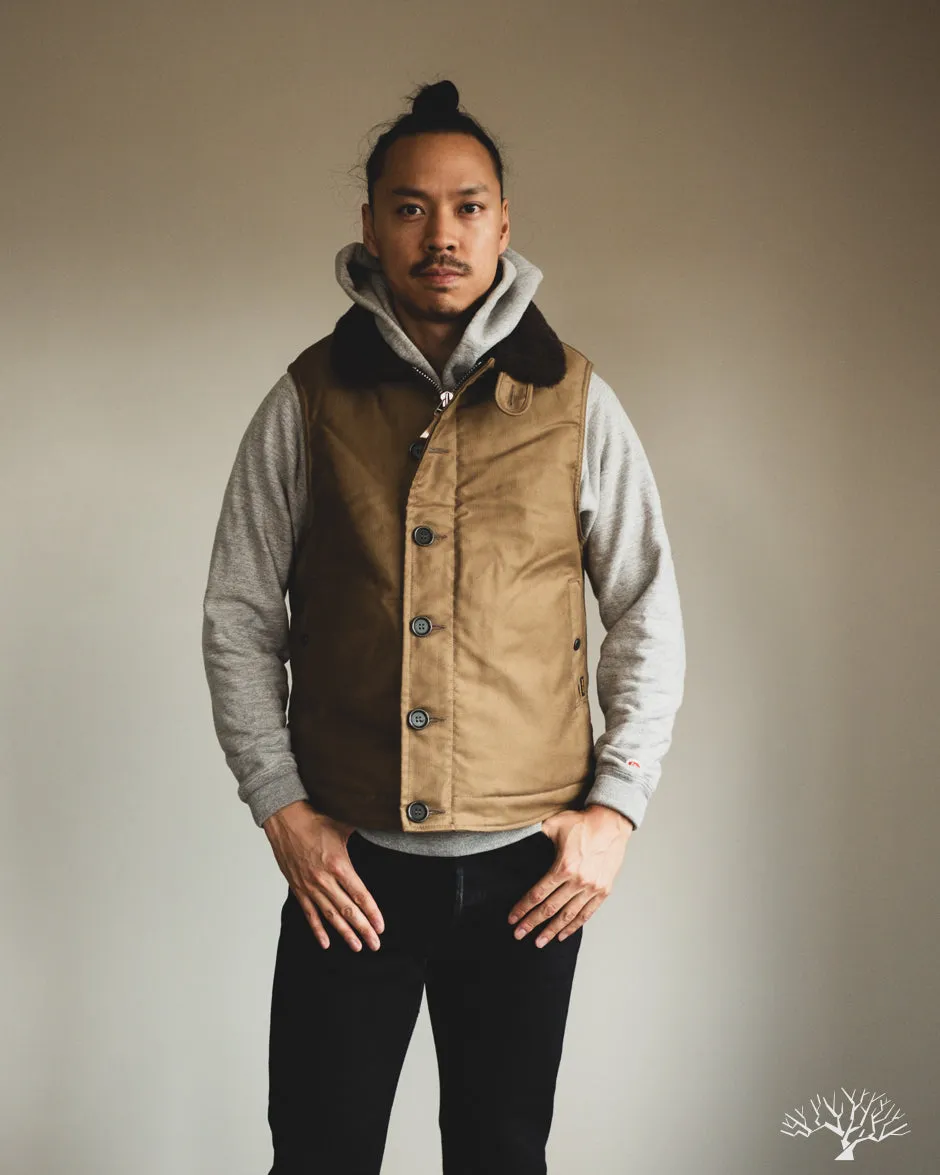 IHV-46-KHA - Whipcord N1 Deck Vest - Khaki