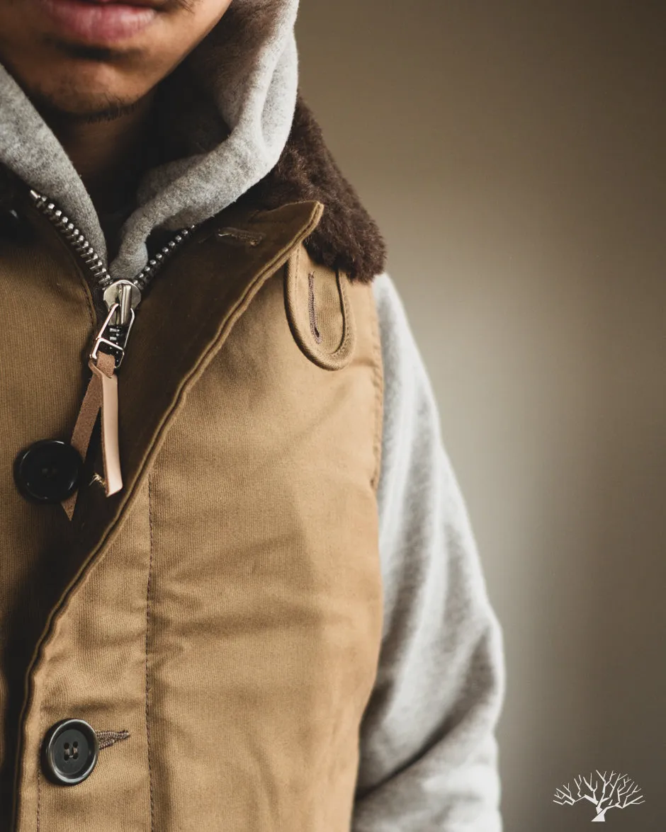 IHV-46-KHA - Whipcord N1 Deck Vest - Khaki