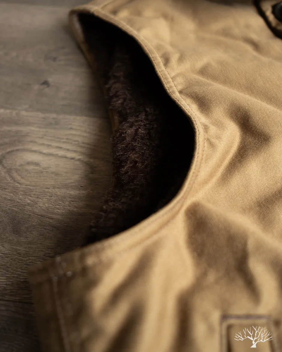 IHV-46-KHA - Whipcord N1 Deck Vest - Khaki