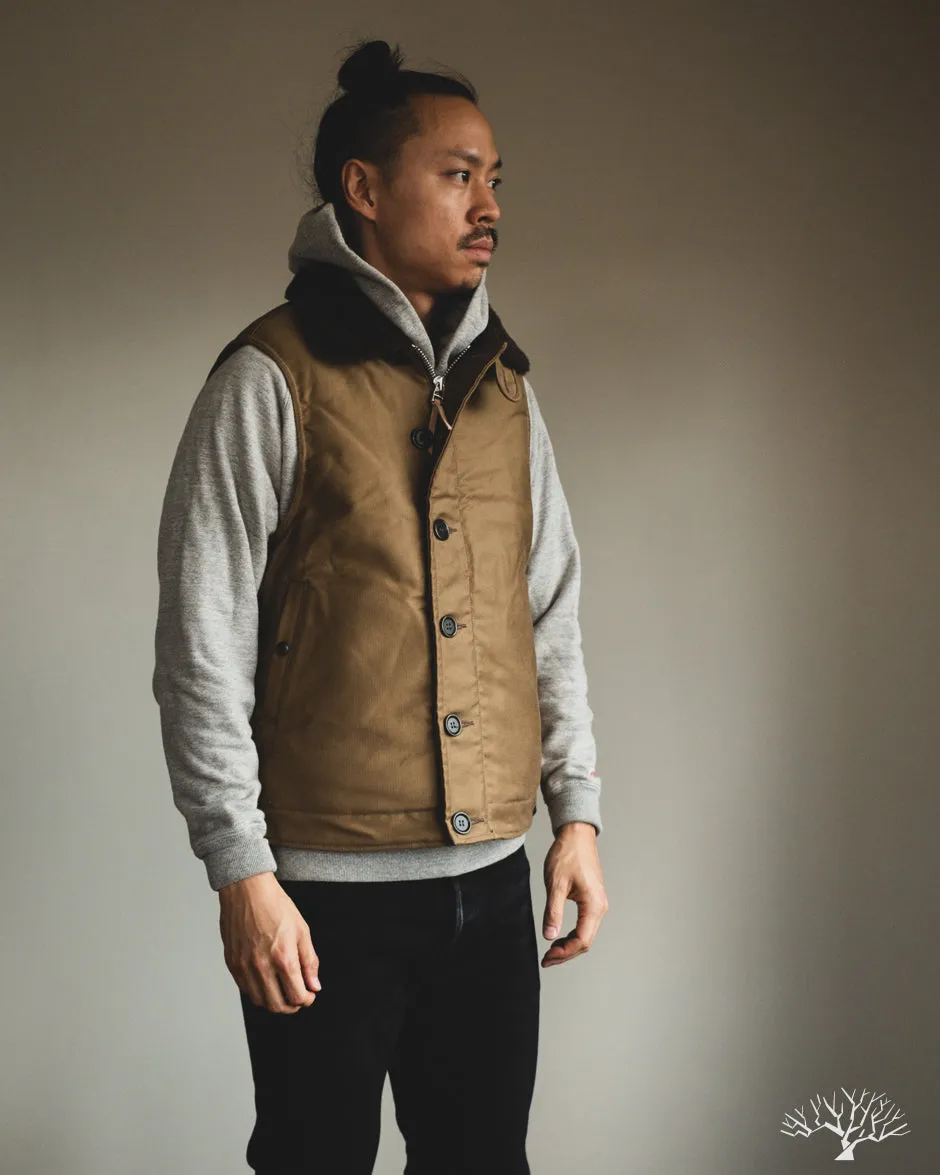IHV-46-KHA - Whipcord N1 Deck Vest - Khaki