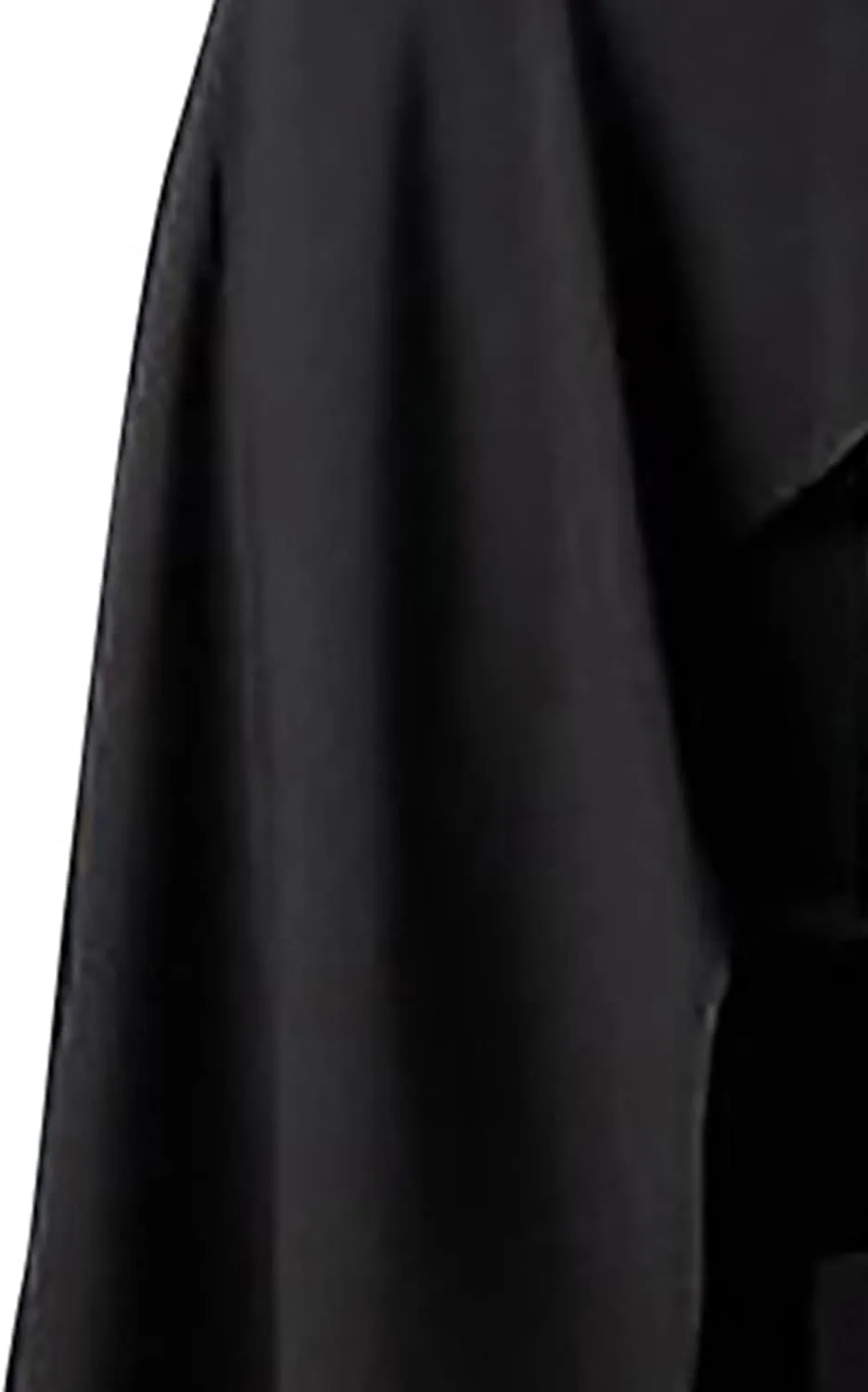 Long Skirts For Women Gothic Dress Vintage Renaissance Midi Skirt High Waist Irregular Hem Ruched Punk A-Line Skirt