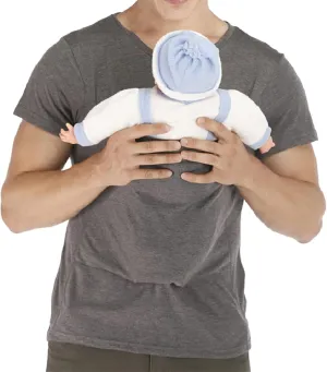 Men's Baby Carrier Soothe V Neck Short Sleeve Kangaroo T Shirt