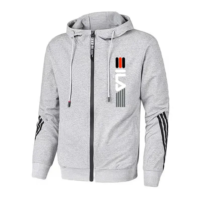Men's Tracksuit Zipper Hoodies and Sweatpants