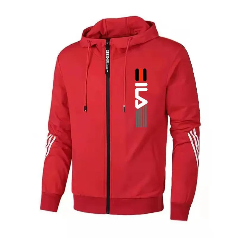Men's Tracksuit Zipper Hoodies and Sweatpants