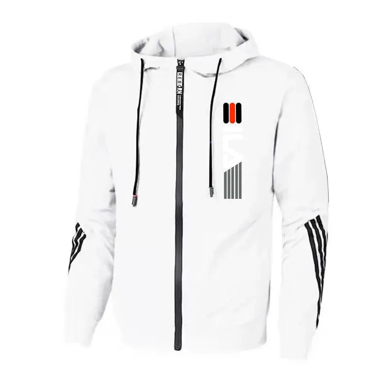 Men's Tracksuit Zipper Hoodies and Sweatpants