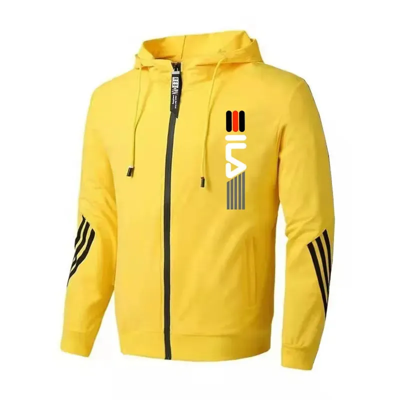 Men's Tracksuit Zipper Hoodies and Sweatpants