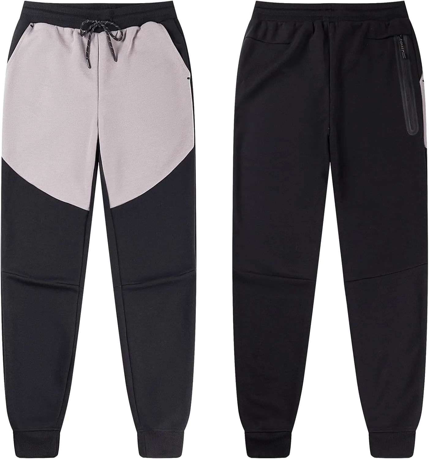 Men's Tracksuits Sweatsuits For Men Hooded Tracksuit Sweatsuit Long Sleeve Full-Zip Jogging Sweatpants 2 Piece