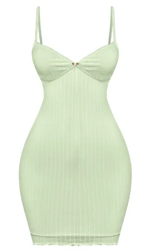 Mila Cami Mini Dress (Sage Green)