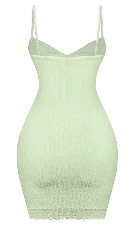 Mila Cami Mini Dress (Sage Green)