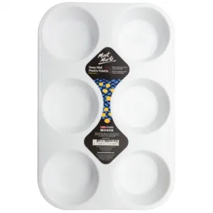MM Deep Well Plastic Palette - 6 Holes