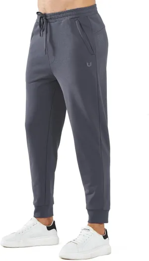 NORTHYARD Men's Cotton Athletic Jogger Sweatpants with Zipper Pockets Running Workout Gym Tapered Pants Comfy Lounge Pants