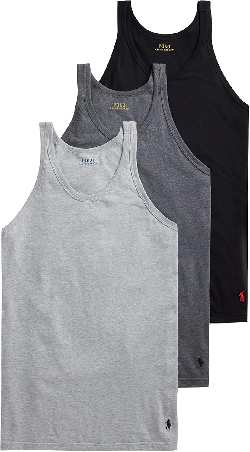 POLO Men's Slim Fit Cotton Tank