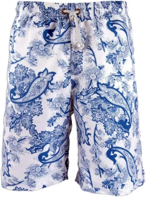 PREFER TO LIFE Men's Board Shorts, Quick Dry Swimwear Beach Holiday Party Bermuda Swim Big Pants 