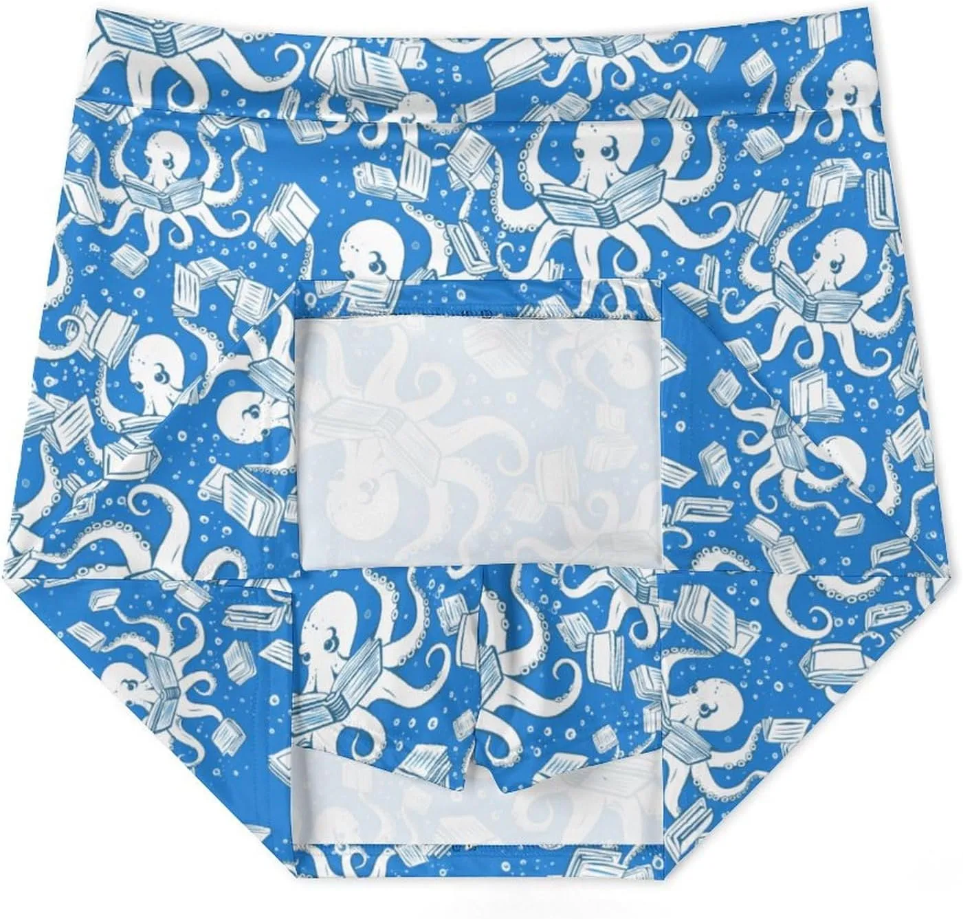 Reading Octopus Tentacles Women's Skort Athletic Skirt Golf Skorts A-line Skirts with Built-in Shorts Pockets