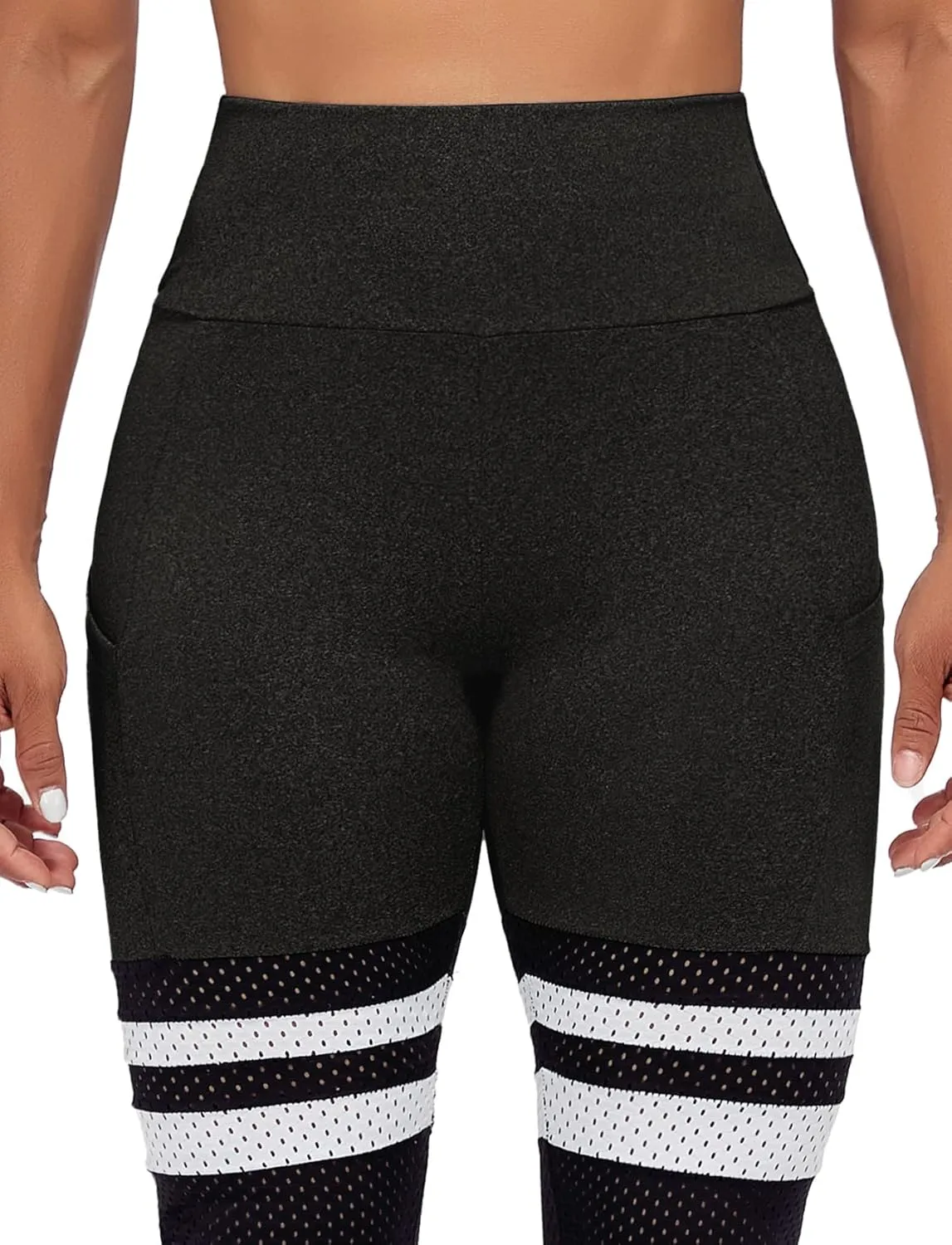 SEASUM Women Scrunch Butt Leggings High Waisted Ruched Yoga Pants Workout Butt Lifting