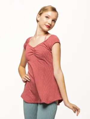 Simone Dress Knit Cinnamon RTW