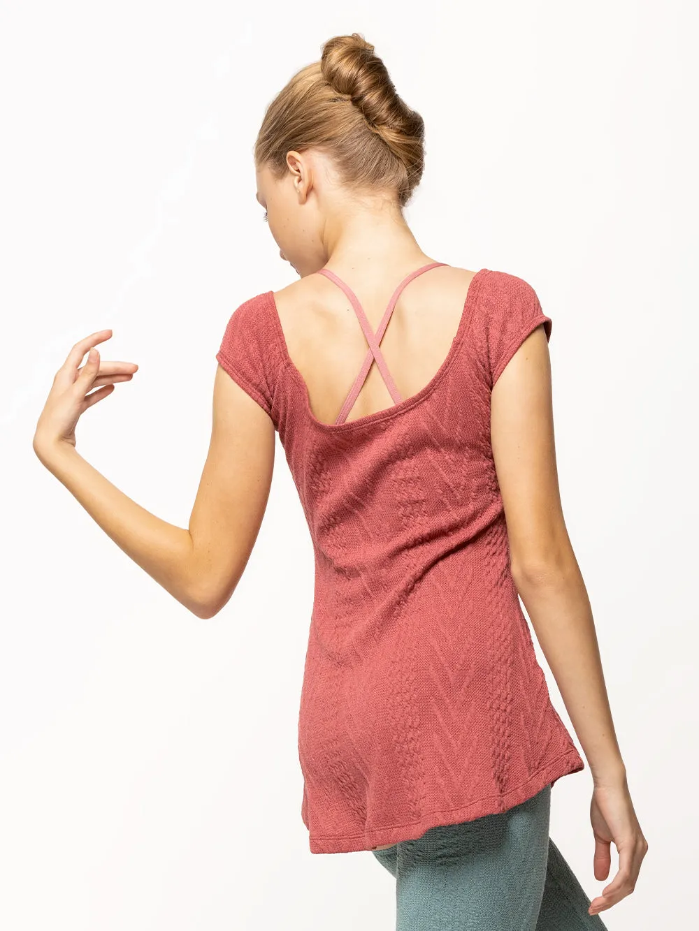 Simone Dress Knit Cinnamon RTW