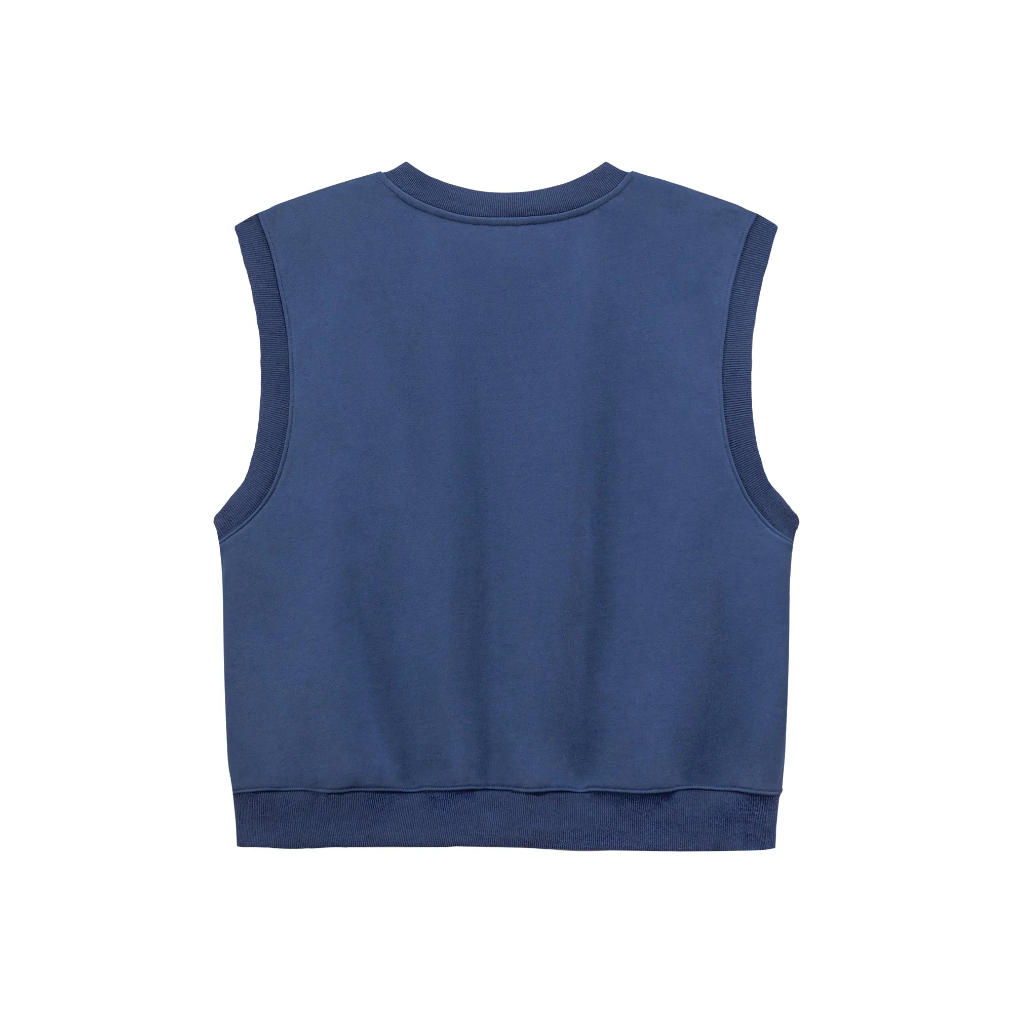 Simple V-Neck Sweater Vest