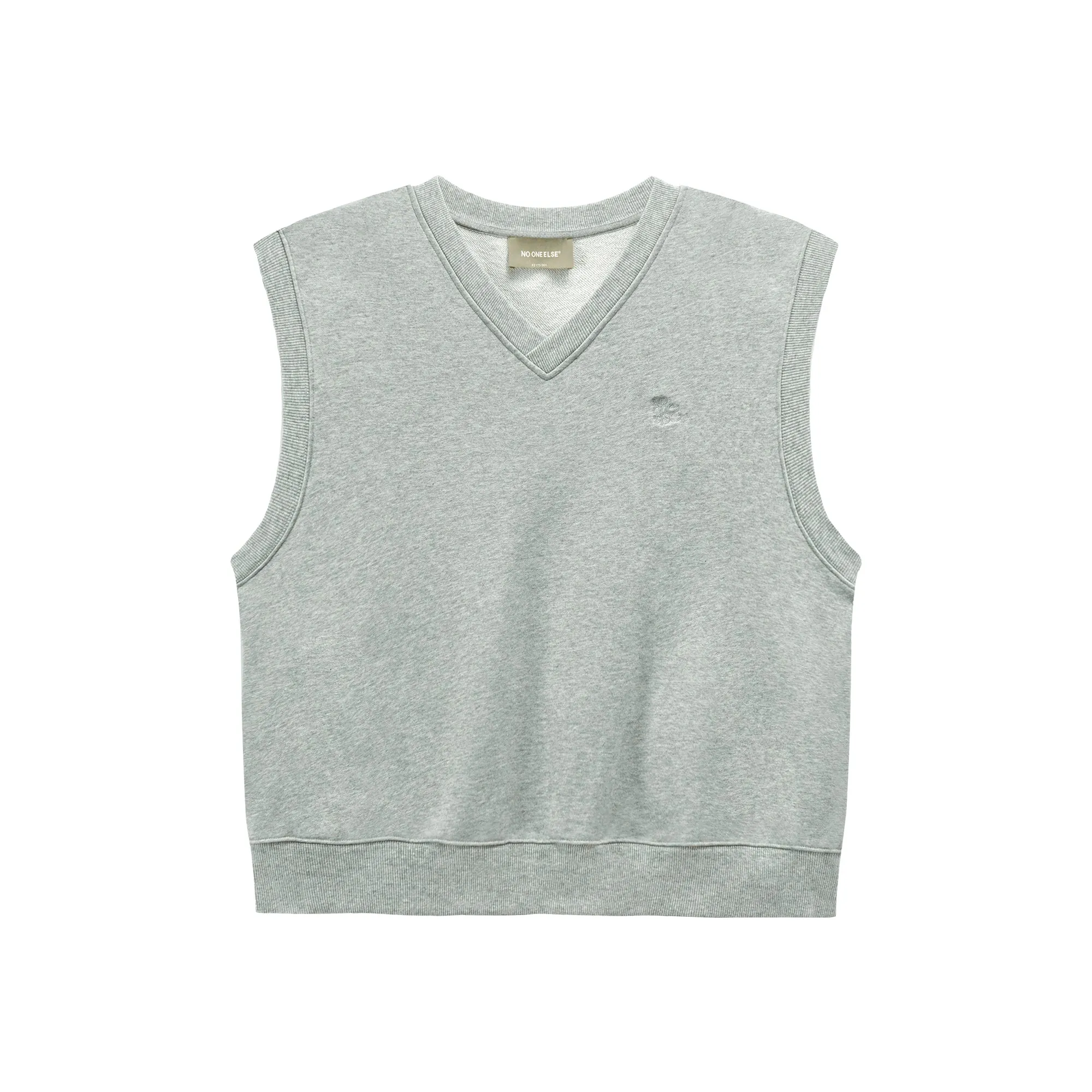 Simple V-Neck Sweater Vest