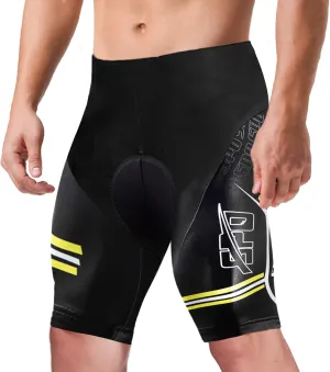 sponeed Men's Cycling Padded Shorts Men Bike Short Pants Cycle Spandex Tights Biking Wear