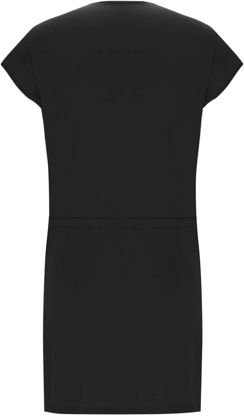 Summer Dresses for Women 2025 Casual V-Neck Short Sleeve Sundress Ladies Fashion Work Mini Dresses with Pockets