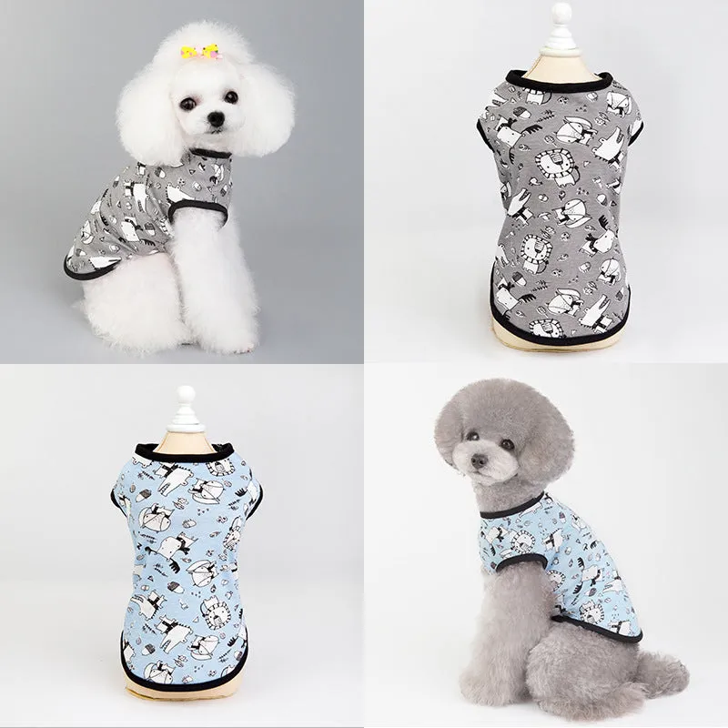 Summer Pet Breathable Stretchy Vest