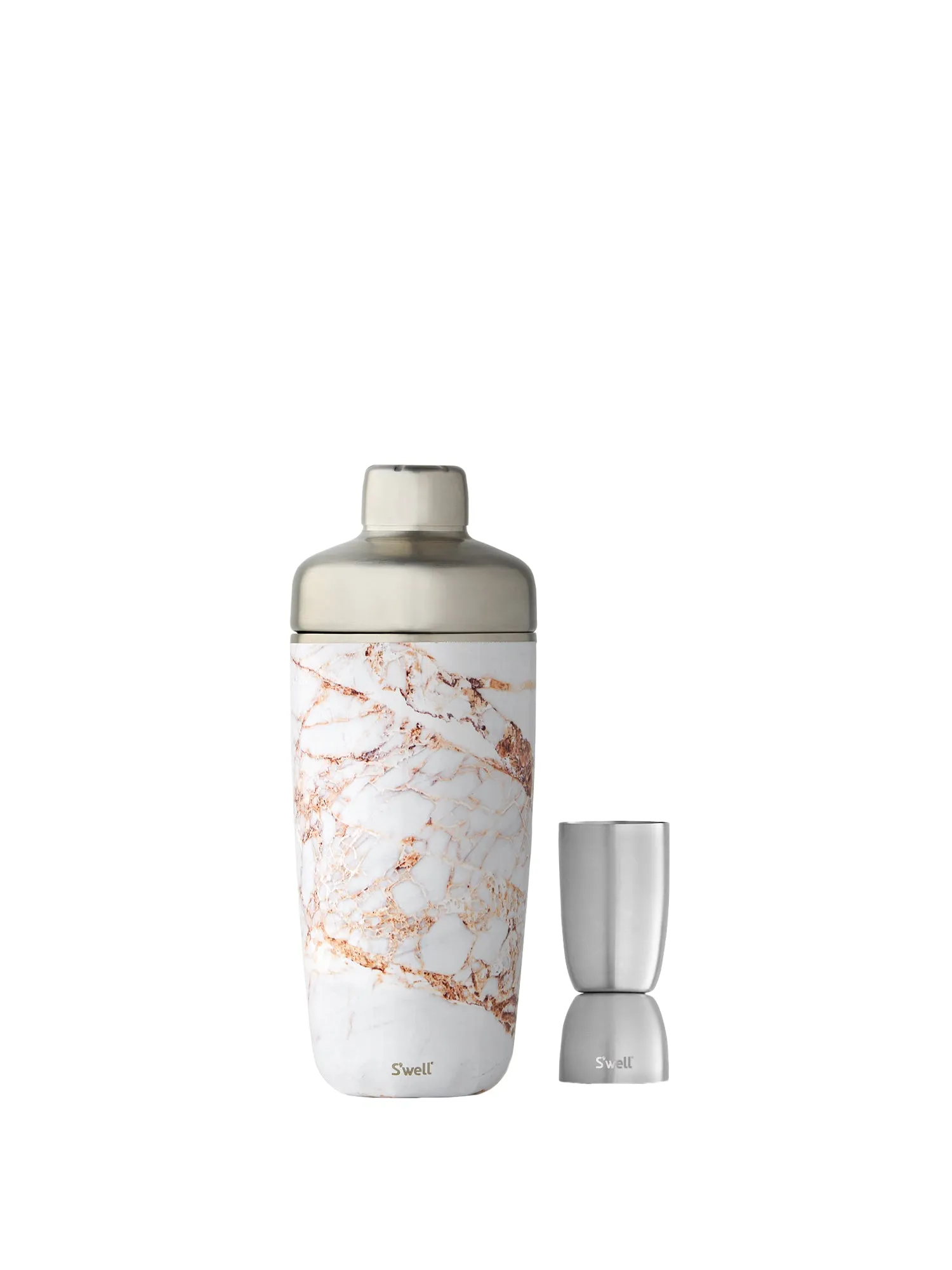 S'well 18oz Calacatta Gold Cocktail Shaker Set