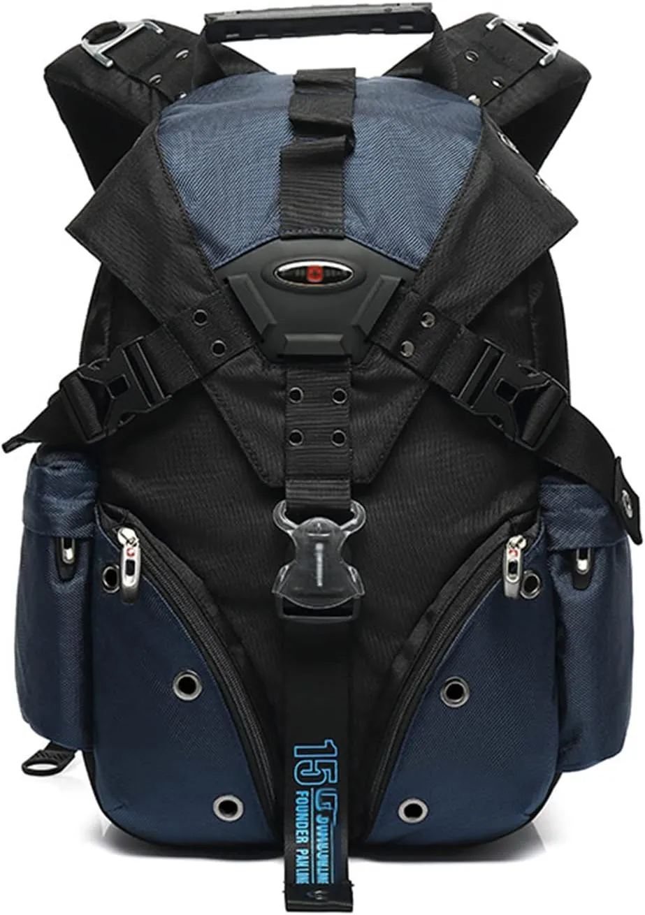 Travel Laptop BackpackExtra Large 1680D Oxford Waterproof College Backpacks Gaming Computer Backpack for Women Men fits 15.6 Inch Notebookblue